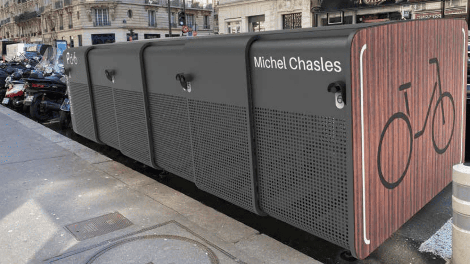 Installation de consignes individuelles Altao Unipod de 6 places par LOQY