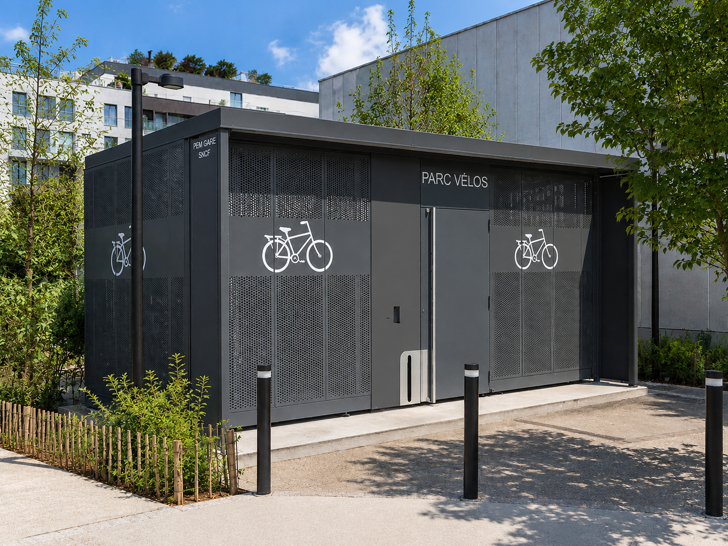 Local à vélo personnalisé pour copropriété par LOQY