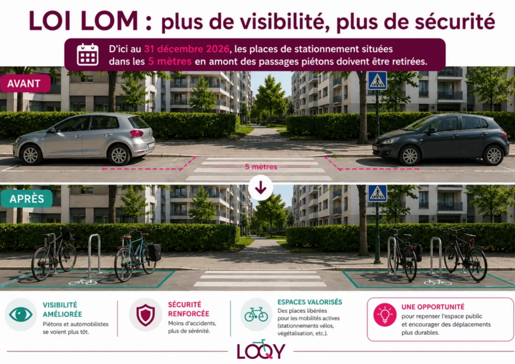 LOI LOM et passages piétons