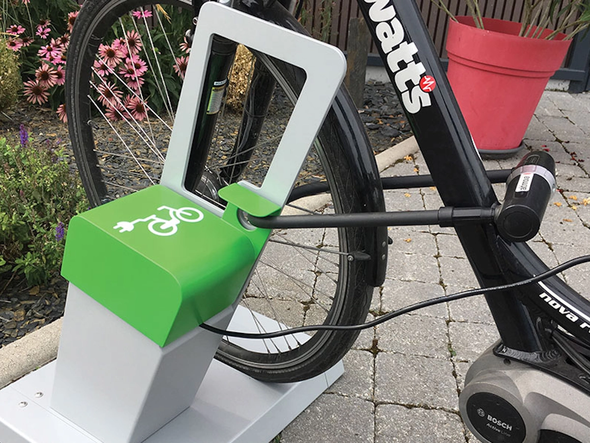 Rack Altao Parco VAE dans une copropriété avec attache 3 points