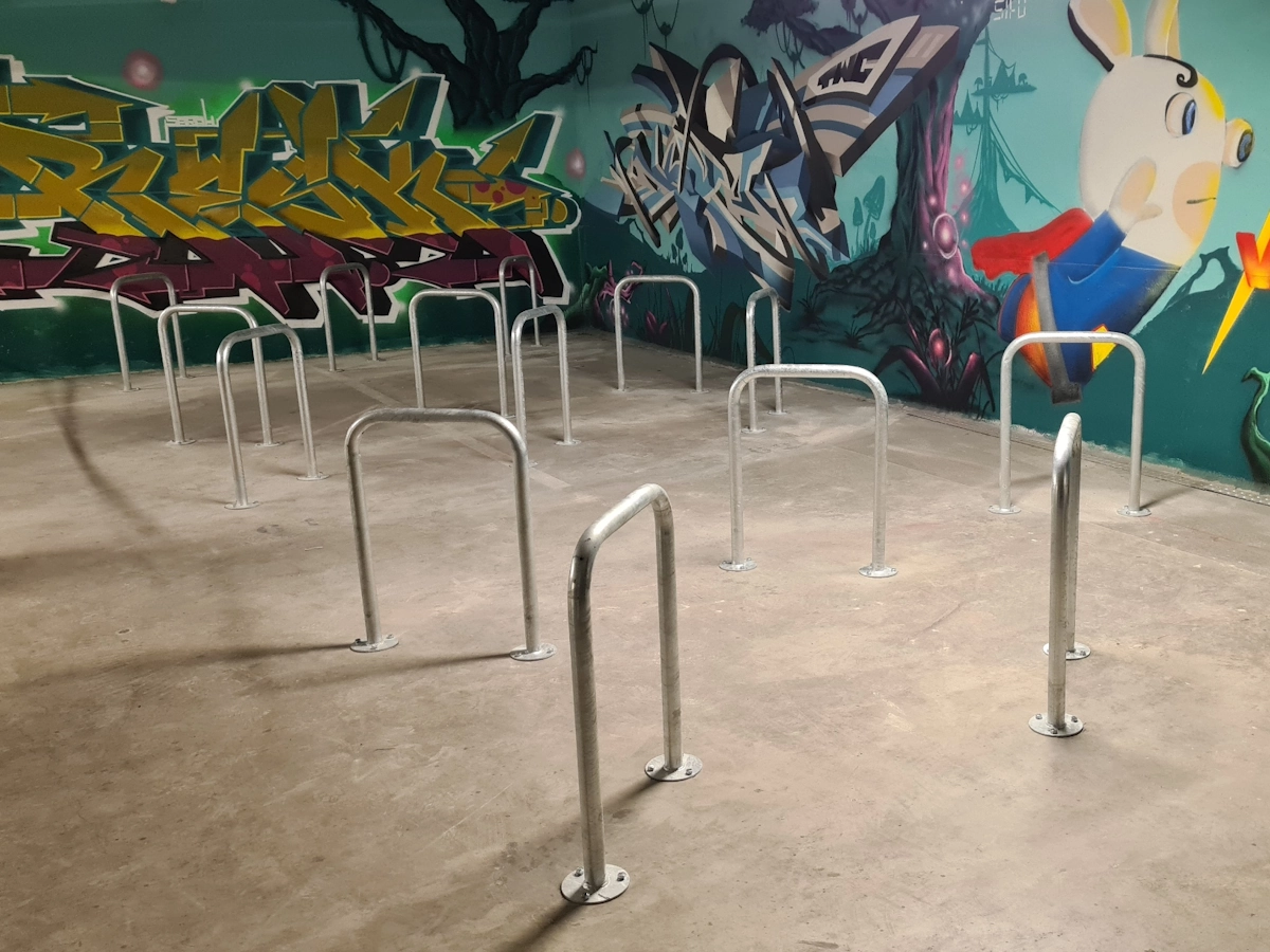 Stationnements vélos Alpha, UBISOFT Montpellier, Castelnau-le-Lez (34)